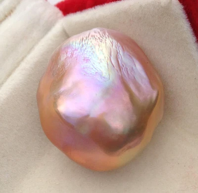$26.99 • Buy Fantastic Baroque Natural Loose Fireball Pearl Undrilled #F132