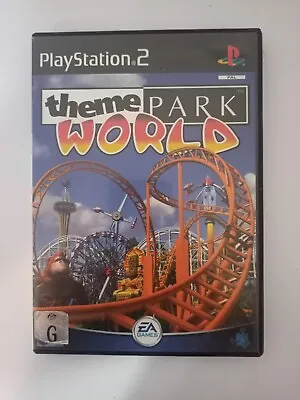 Theme Park World Sony PlayStation 2 PS2 With Manual  • $24.95