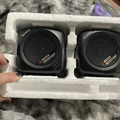 Pair Of Sony SRS-47G Sport Speakers Black • $29
