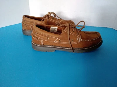 $18 • Buy Womans Shoes AMANDA SMITH 6M Loafer Style Comfort Leather Tie Up Shoes