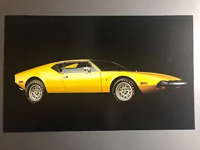 1974 De Tomaso Panera Coupe Picture Print Poster - RARE Awesome Frameable • $25.23