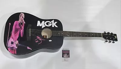 Mgk Signed Acoustic Guitar Machine Gun Kelly Very Rare Jsa Coa • $1199.99