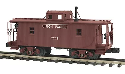 MTH PREMIER 20-91679 UNION PACIFIC N6b WOODSIDE CABOOSE W/ OPERATING SIGNAL MAN • $129