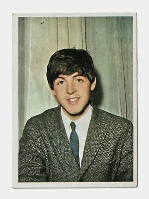 1964 Topps Beatles Color Paul #2 – VG-EX • $8.99