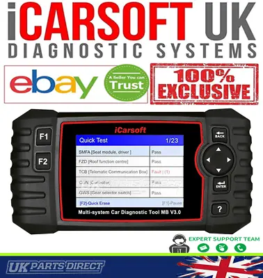 ICarsoft MB V3.0 - For MERCEDES Professional Diagnostic Tool - Official Outlet • $217.59