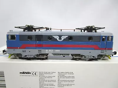 Marklin HO Scale Swedish SJ BR Rc2 Electric Locomotive NOS 3341 • $152