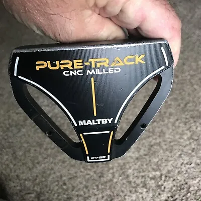 Maltby Pure-Track CNC Milled PT-S2 Putter Head Right Handed Super Stroke 2.0xl • $99.99