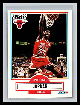 🏀 Michael Jordan 1990 Fleer # 26 Bulls Jersey Mvp Goat 🔥 • $6.50