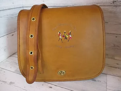 COACH Vintage NYC Saddle Leather Stewardess Shoulder Bag - Circa 1970's - EVC • $469