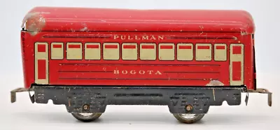 Marx O Scale 4 Wheel Metal Pullman Bogota Passenger Car • $17.09