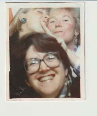 Vintage Photo Booth:  Fun-loving Affectionate Young Girl Friends • $24.95