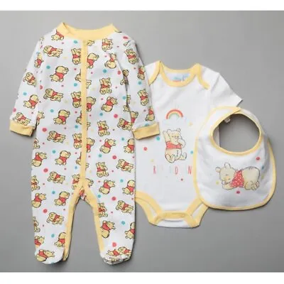 Unisex Baby Winnie The Pooh 3 Piece Clothing Set • $39.95