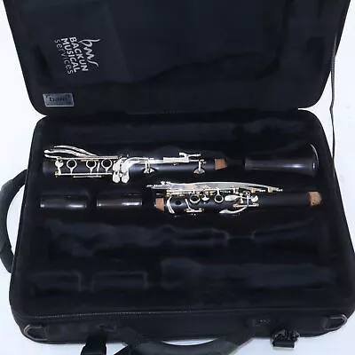 Backun Lumiere Custom Clarinet In A Grenadilla Gold Posts Silver Keys BRAND NEW • $10690