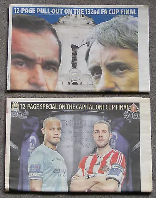 MANCHESTER EVENING NEWS  Manchester City  Capital One/FA Cup Pull-Outs - 2013/14 • £10