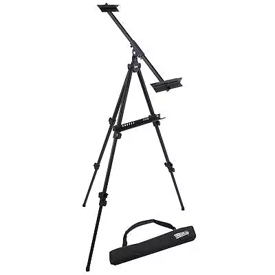 80  Aluminum Artist Watercolor Field Display Easel Floor Tabletop Tripod Stand • $69.99