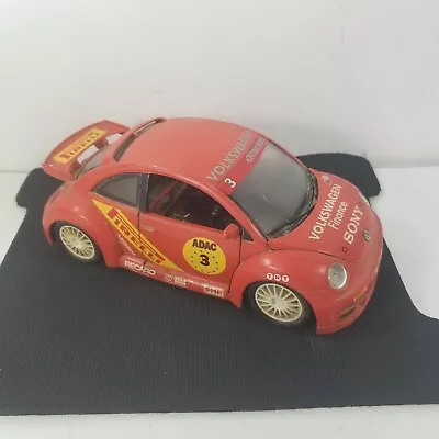 Burago Volkswagen 1/18 New Beetle Cup 1999 Diecast • $29.99