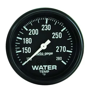 AutoMeter 2313 Auto Gage 2-5/8  Mechanical Water Temperature Gauge 100-280 °F • $74.95