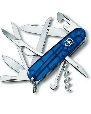 VICTORINOX  Huntsman  Swiss Army Knife | 15 Functions|  Blue/Sapphire| 1.3713.  • $48.99