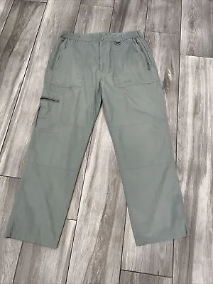 £12 • Buy Peter Storm Zip Trousers W36 L31 Green Walking Hiking