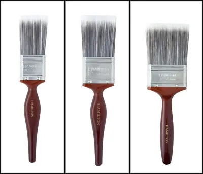 Hamilton Perfection Pure Synthetic Paint Brush Perfect Finish Different Sizes  • £10.69