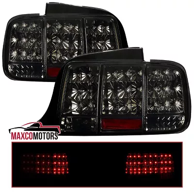 Smoke Tail Lights Fits 2005-2009 Ford Mustang LED Sequential Signal Brake Lamps • $159.49