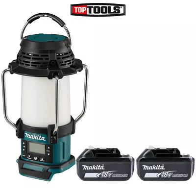 Makita DMR055 14.4V / 18V LXT AM / FM Radio Lantern With 2 X 5Ah Batteries • £183.21