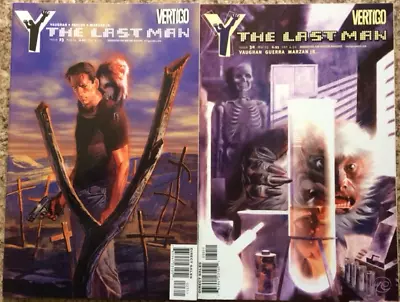 Vertigo Comics Y The Last Man Bulk Lot Of 2 Comics Very Good Condition • $10.45