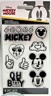 Disney Mickey Mouse Clear Stamp Set By EK Success NEW! • $7.99