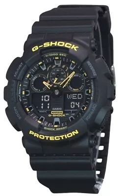 Casio G-Shock Black Dial Sports 200M Men's Watch GA-100CY-1A • $174.89