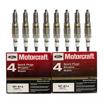 NEW 8 X FIT Ford 4.6L Motorcraft PZK1F PZH1F SP-547 Platinum Spark Plugs SP-514 • $52.99