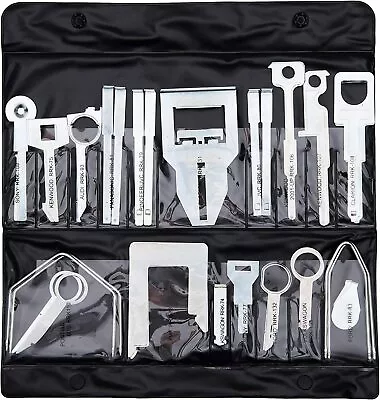 Motorguard 36 Pcs Car Cd Radio Stereo Head Unit Removal Release Key Kit Tool Set • £12.99