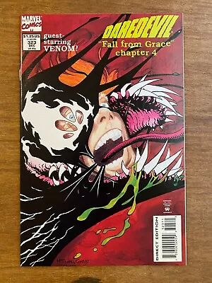 Daredevil 323 Marvel Comics Venom Attacks In Fall From Grace Pt 4 1993 • $3.99