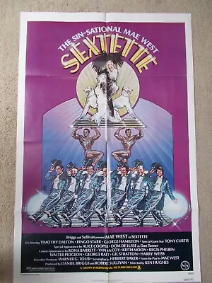 SEXTETTE Original Mae West Ringo Starr 1979 Movie Poster • $25