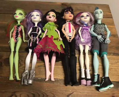 Monster High Dolls Mattel Boy Girls Lot Of 6 As Pictured Snow Brite Gill Catrine • $35