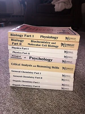 MCAT Prep Book Set • $275