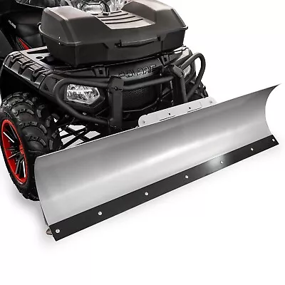 KFI Atv Snow Plow Kit 54  Blade Push Tube Complete Universal Mount Combo Package • $679