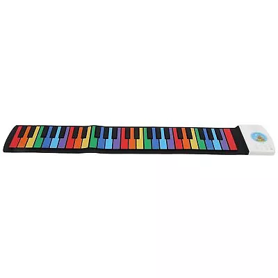 Rollup Piano 49 Keys Roll Up Piano Keyboards Hand Roll Piano Educational Gi • $66.01