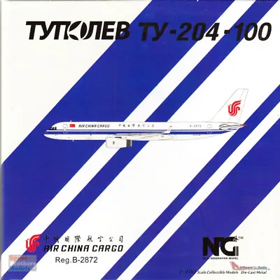 NGM40012 1:400 NG Model Air China Cargo Tupolev Tu-204-120SE Reg #B-2872 • $56.69