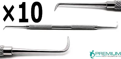 10× Dental Scalers Posterior Jaquette Miniature Blades Premium Instruments • $33.99