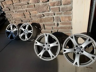 19” Mercedes Benz Wheels From S550. Chrome 5 Spoke In Good Condition. • $699