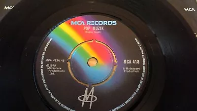 £2.99 • Buy M - Pop Muzik - UK 1979 MCA Records MCA 413 Vinyl 7  Single