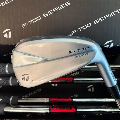 TAYLORMADE 2023 P770 IRONS 7 PC SET #4-PW KBS TOUR 120g STL STIFF *OPEN BOX 1977 • $1557.31