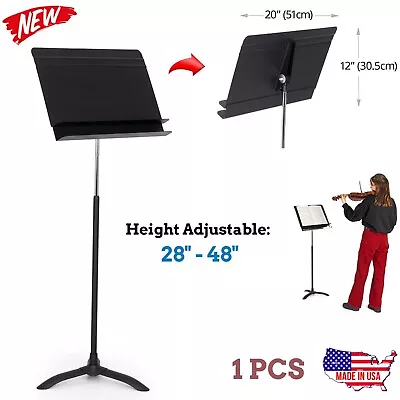 Portable Orchestral Sheet Violin/ Guitar/ Clarinet Stand Music Holder Adjustable • $145.92