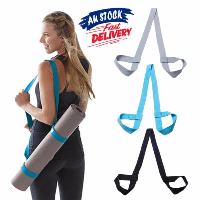 $7.95 • Buy 1 Pcs Strap Mat Yoga Mat Shoulder Belt Adjustable Sports Exercise Gym