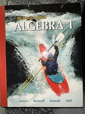 McDougal Littell Algebra 1 New York Teacher's Edition Algebra 1 2007 • $15