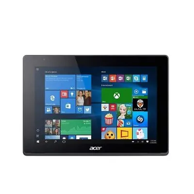Acer Aspire Switch 10V Tablet 32GB Quad-Core 1.33GHz WIN 10 PRO SW5-014 • £50.99