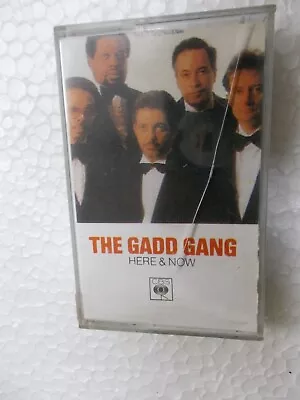 THE GADD GANG HERE & NOW RARE Orig CASSETTE TAPE INDIA  1988 • $499