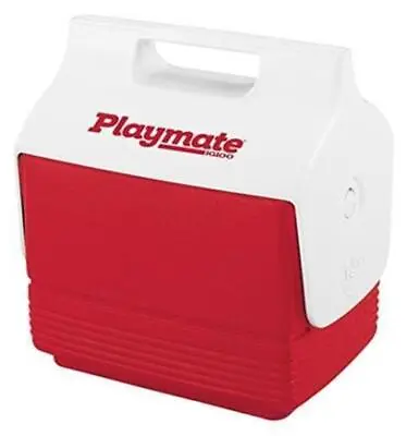 Igloo 12424 Mini Playmate Cooler 4 Quart 6-Can Capacity Red&white   • $24.63