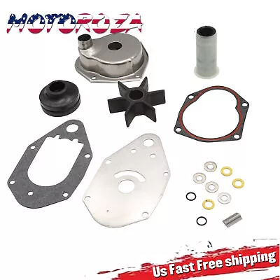 Water Pump Impeller Housing Kit For Mercury 1991-Up 40-60 HP 46-812966A12 • $41.25