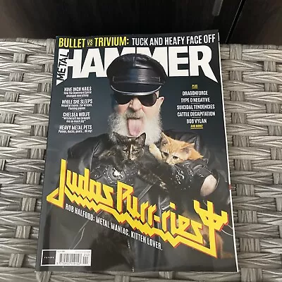 Metal Hammer Music Magazine Issue 385 April Judas Priest • £5.95